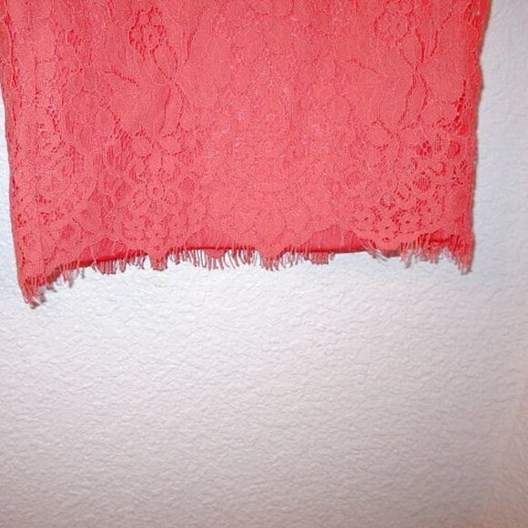 Isaac Mizrahi Live Sunset Lace Pants Size S Tall Wide Leg High Rise Pull On Crop - Picture 5 of 12